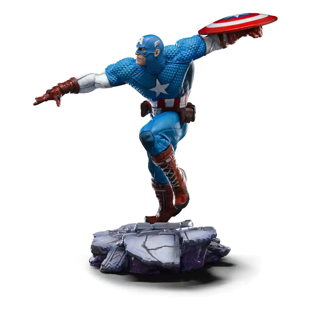Marvel BDS Art Scale Statue 1/10 Captain America 22 cm termékfotó