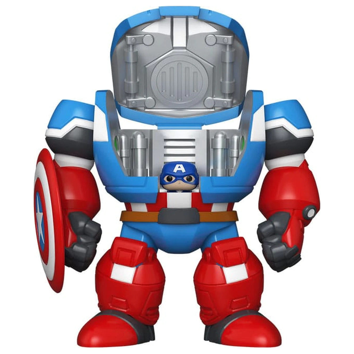 Marvel Bitty Funko POP! Bots Figur WI- CA Mech mit Cap 11,7 cm Produktfoto