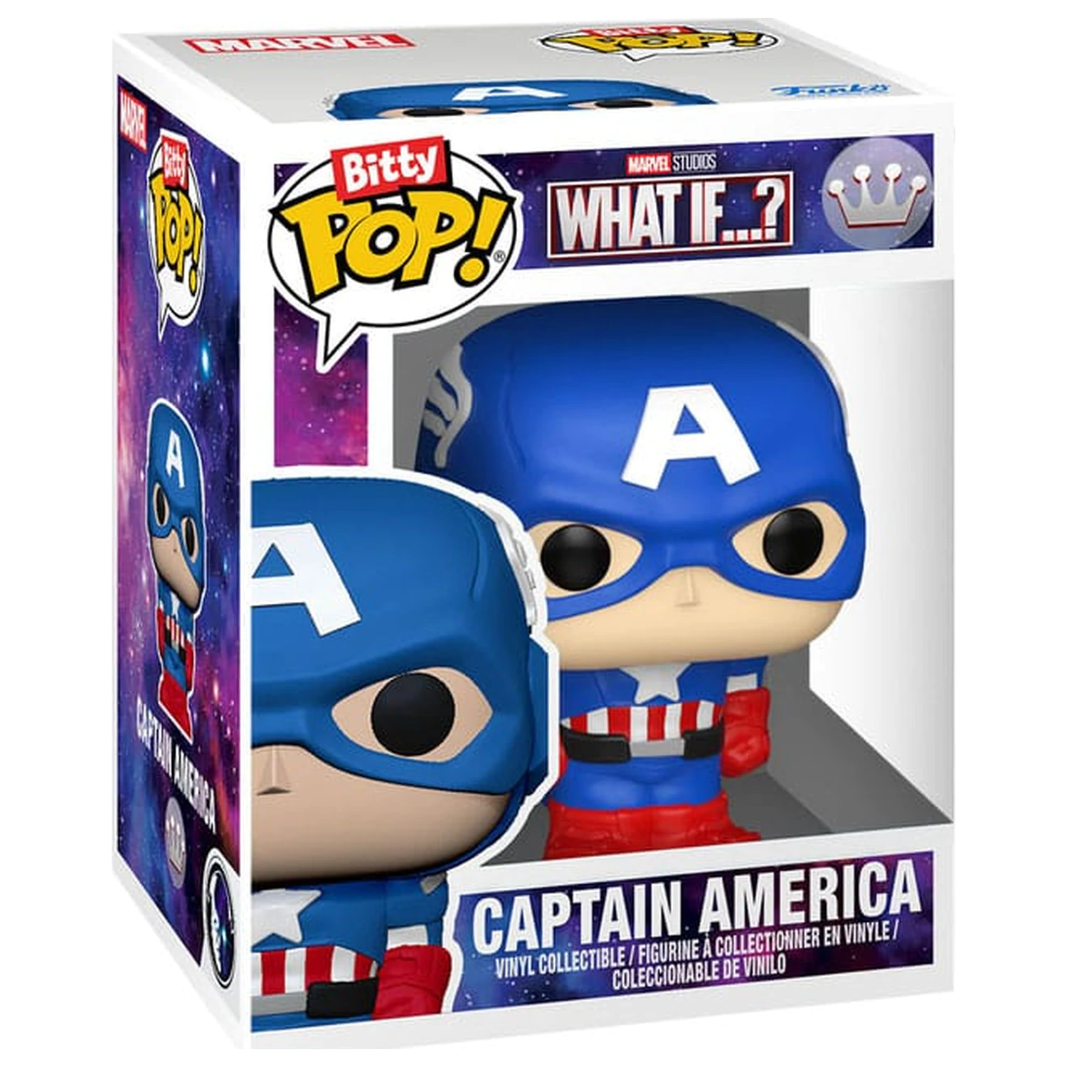 Marvel Bitty Funko POP! Bots Figur WI- CA Mech mit Cap 11,7 cm Produktfoto