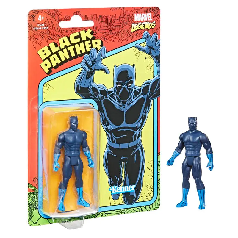 Marvel Legends Retro Collection Actionfigur 2022 Black Panther 10 cm Produktfoto