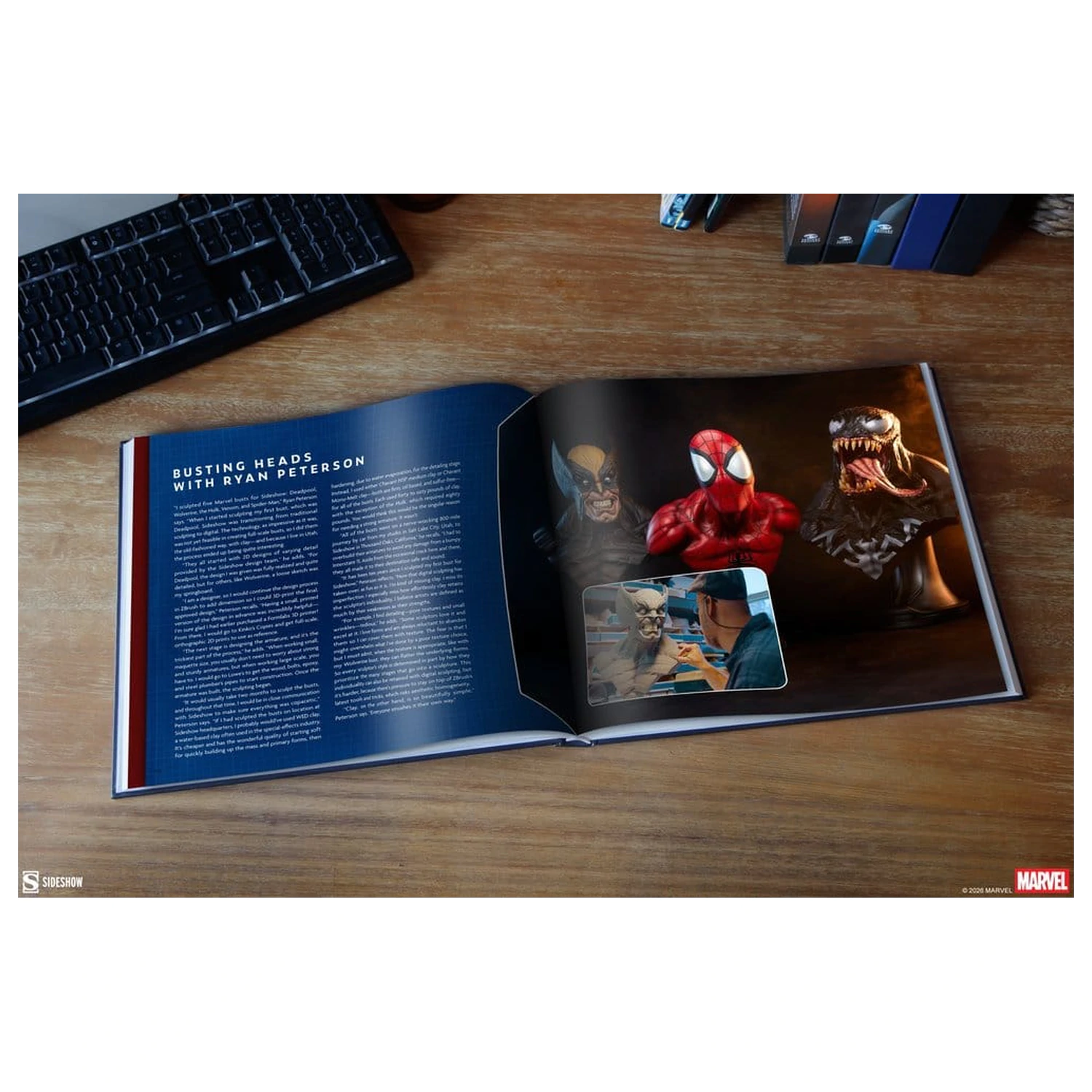 Marvel Book Collecting the Universe: The Art of Sideshow (Hardcover-Buch) Produktfoto