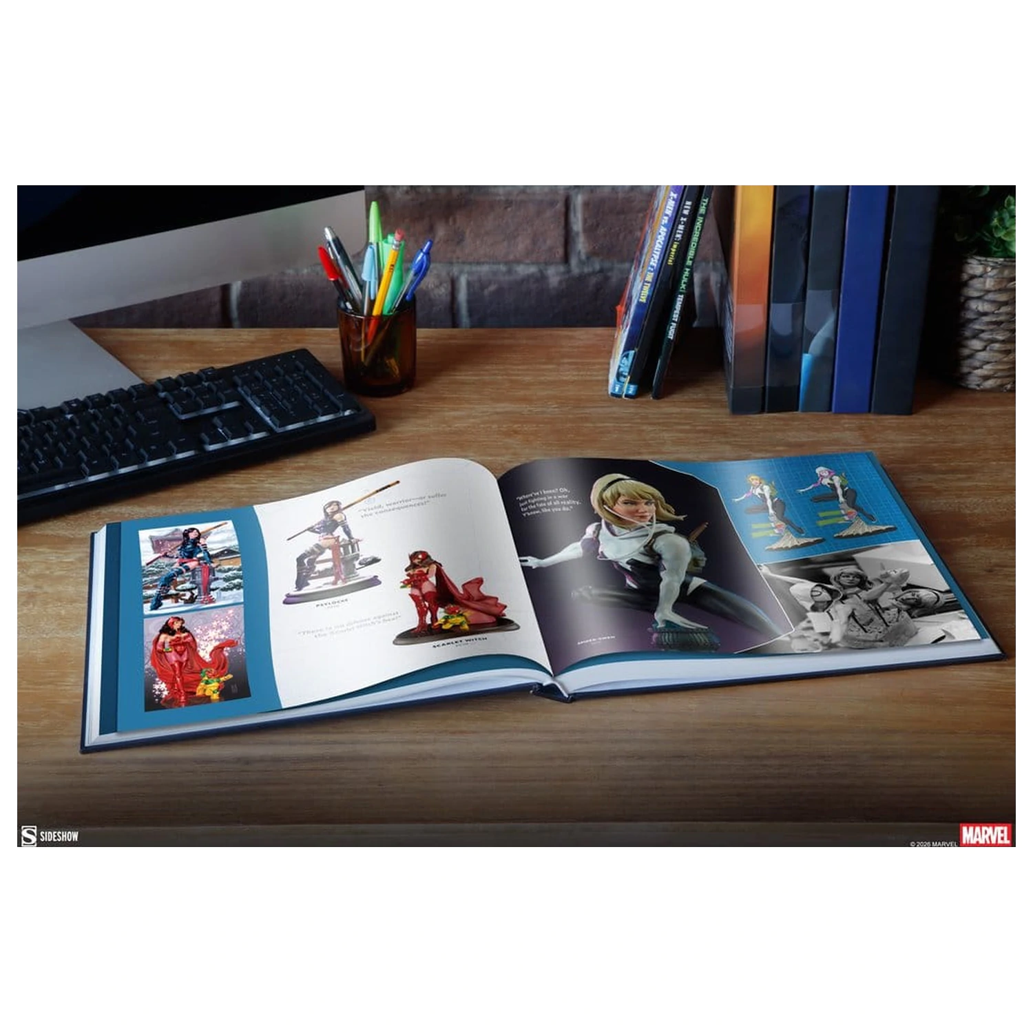 Marvel Book Collecting the Universe: The Art of Sideshow (Hardcover-Buch) Produktfoto