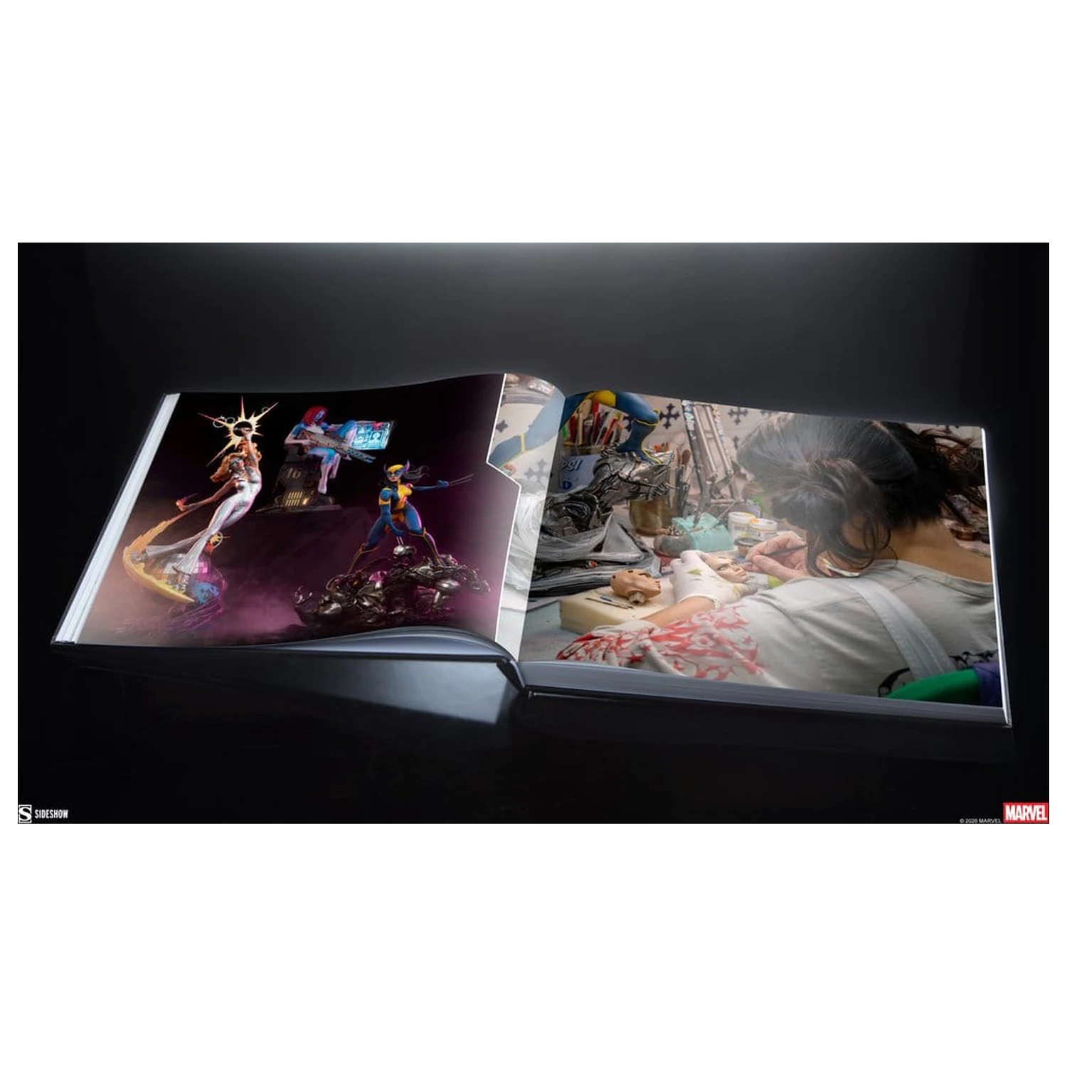Marvel Book Collecting the Universe: The Art of Sideshow (Hardcover-Buch) Produktfoto