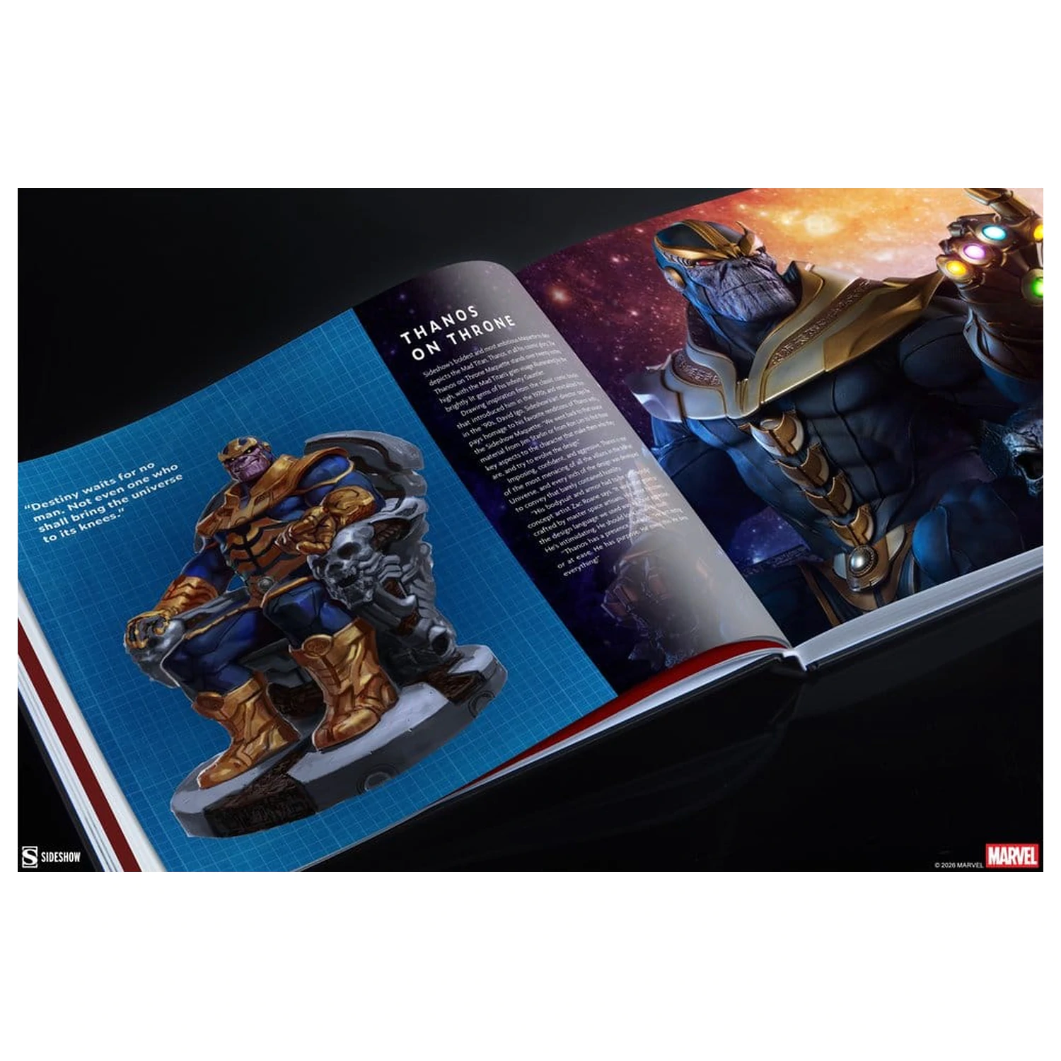 Marvel Book Collecting the Universe: The Art of Sideshow (Hardcover-Buch) Produktfoto