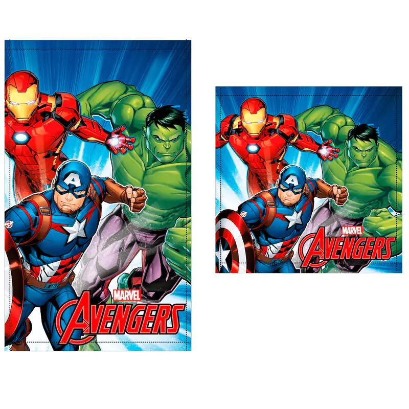 Marvel Avengers 2-er Pack Baumwolle Handtuch Produktfoto