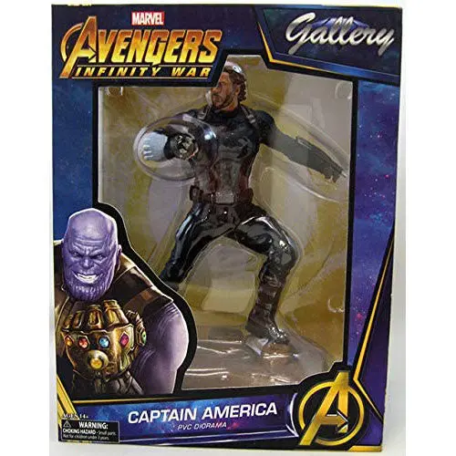 Avengers Infinity War Marvel Gallery PVC Statue Captain America 23 cm termékfotó
