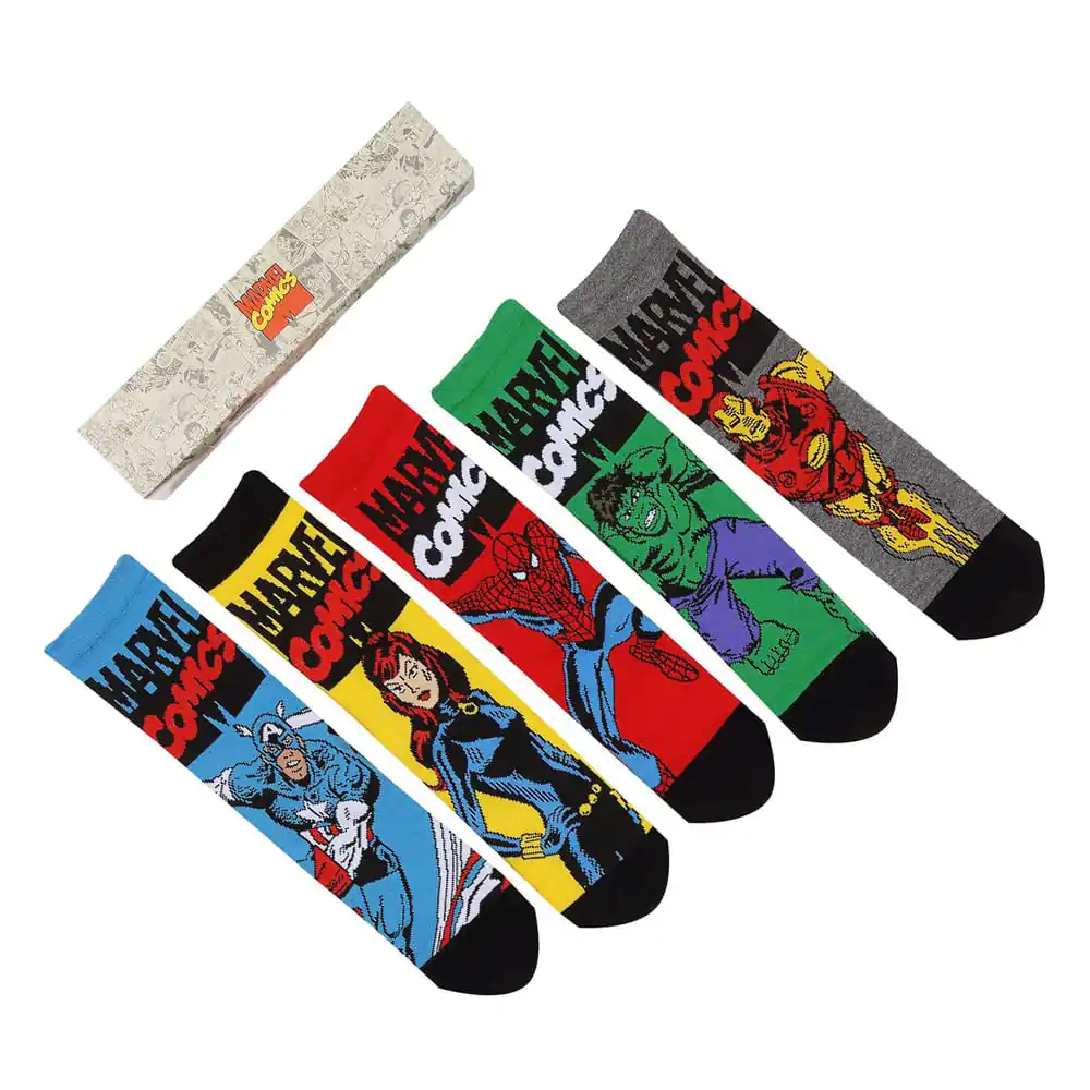 Marvel Socken 5er-Pack Avengers S-M Produktfoto