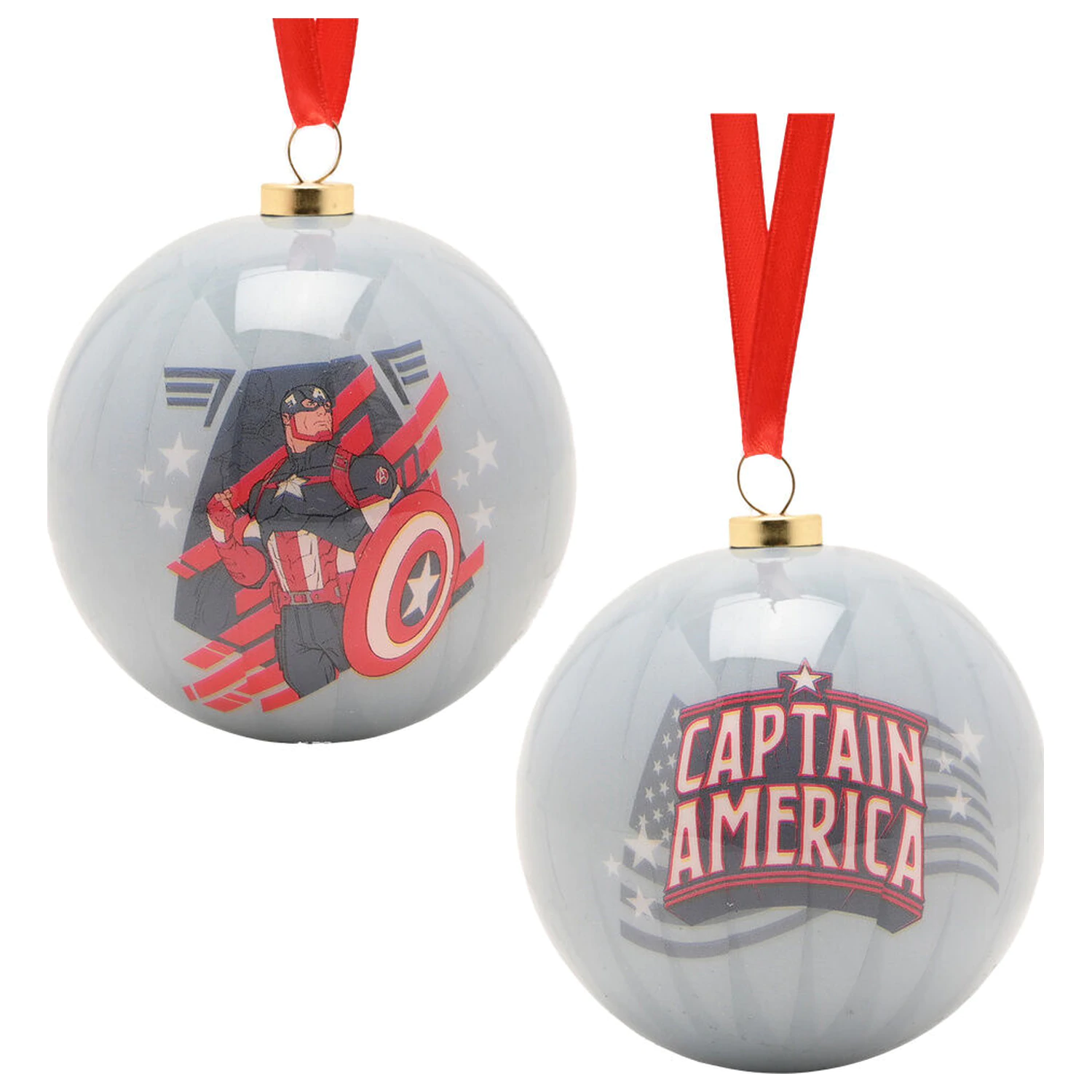 Marvel Avengers Set 6 Christbaumkugeln Produktfoto