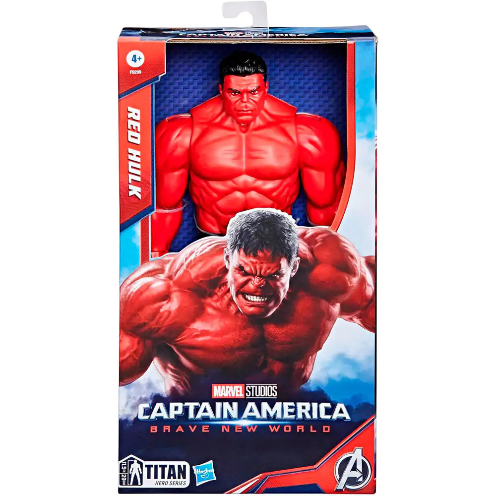 Marvel Avengers Captain America Brave New World Titan Hero Red Hulk Figur 30cm Produktfoto