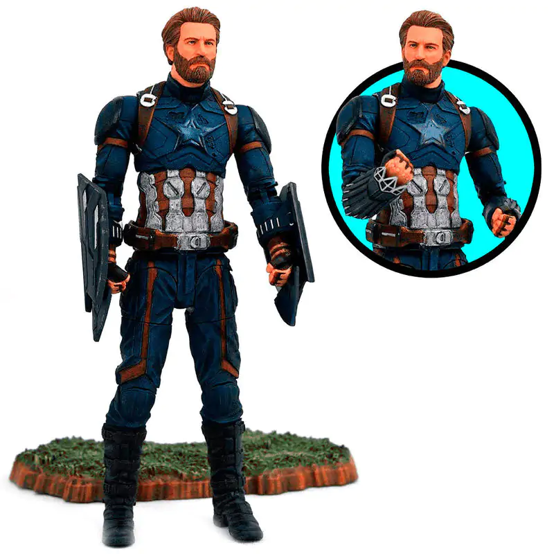 Marvel Avengers Captain America Gelenkfigur 18cm Produktfoto