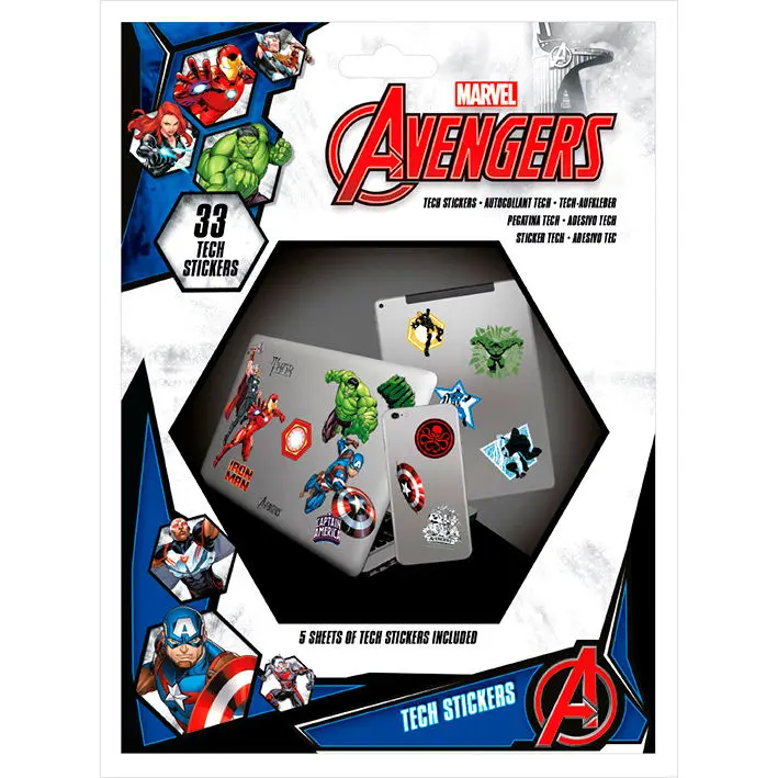 Marvel Avengers 33-er Pack Aufklebern termékfotó