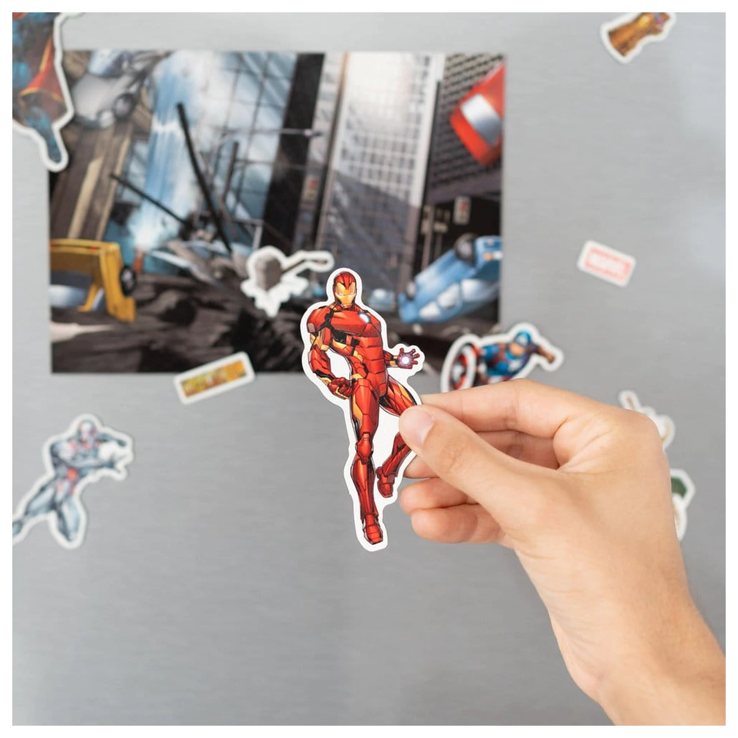 Marvel Ausgestanztes Magnet Set Avengers Produktfoto