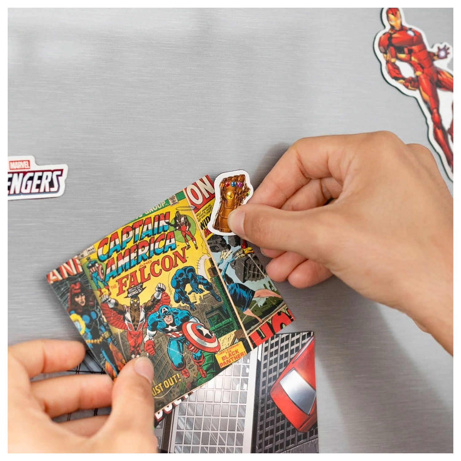 Marvel Ausgestanztes Magnet Set Avengers Produktfoto