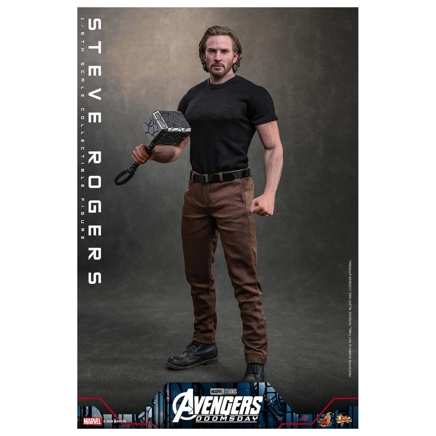 Marvel Avengers: Doomsday Movie Masterpiece Actionfigur 1/6 Steve Rogers 31 cm Produktfoto