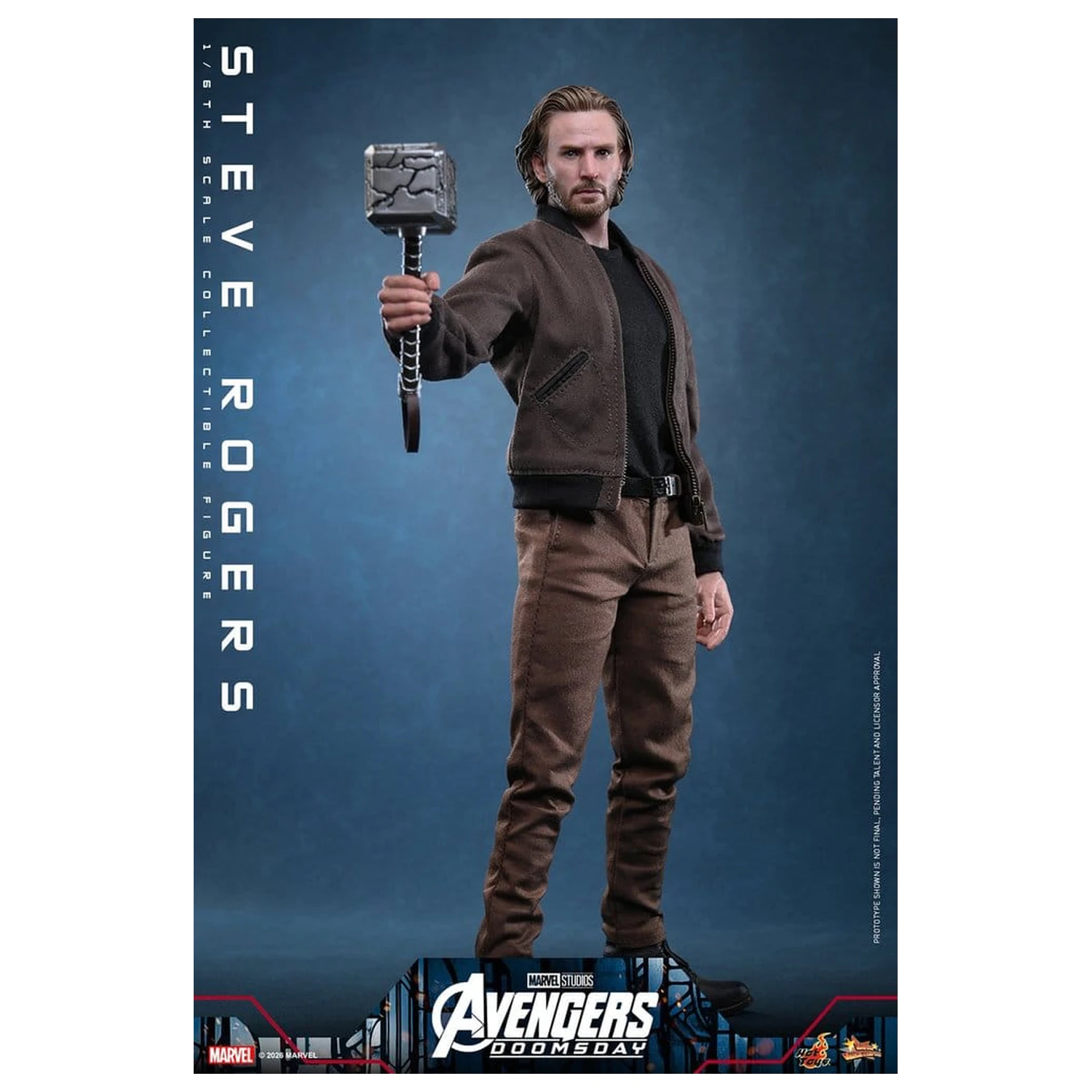 Marvel Avengers: Doomsday Movie Masterpiece Actionfigur 1/6 Steve Rogers 31 cm Produktfoto