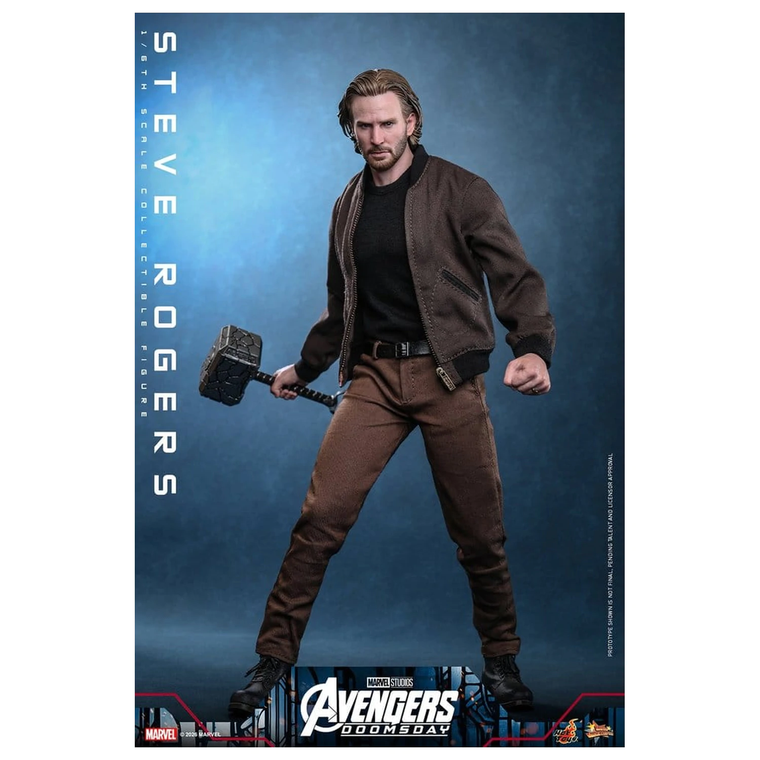 Marvel Avengers: Doomsday Movie Masterpiece Actionfigur 1/6 Steve Rogers 31 cm Produktfoto
