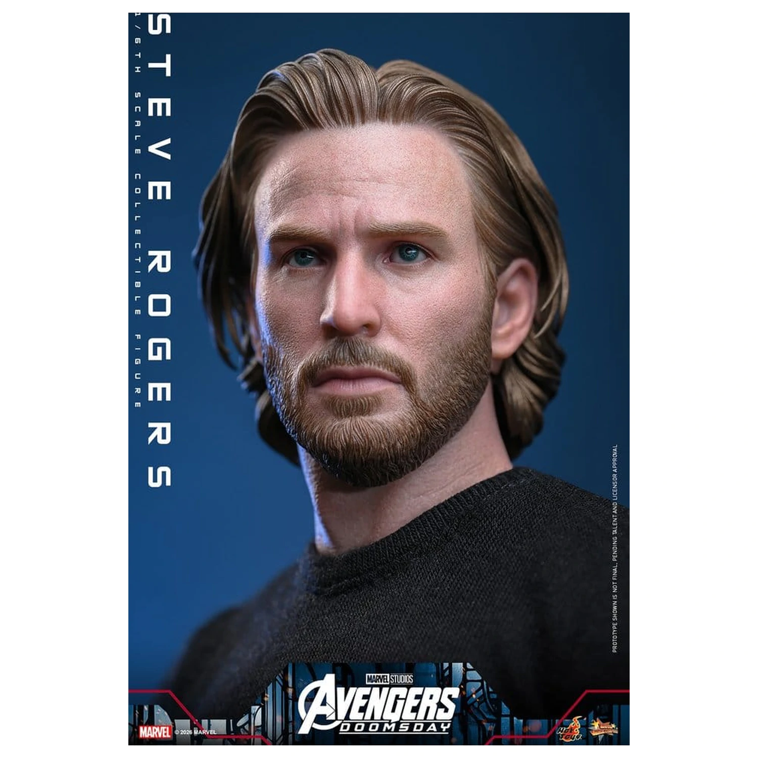 Marvel Avengers: Doomsday Movie Masterpiece Actionfigur 1/6 Steve Rogers 31 cm Produktfoto