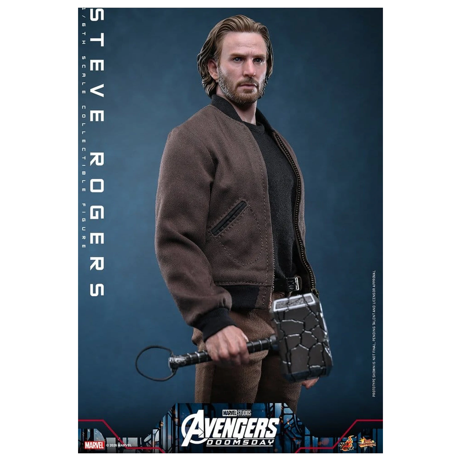 Marvel Avengers: Doomsday Movie Masterpiece Actionfigur 1/6 Steve Rogers 31 cm Produktfoto