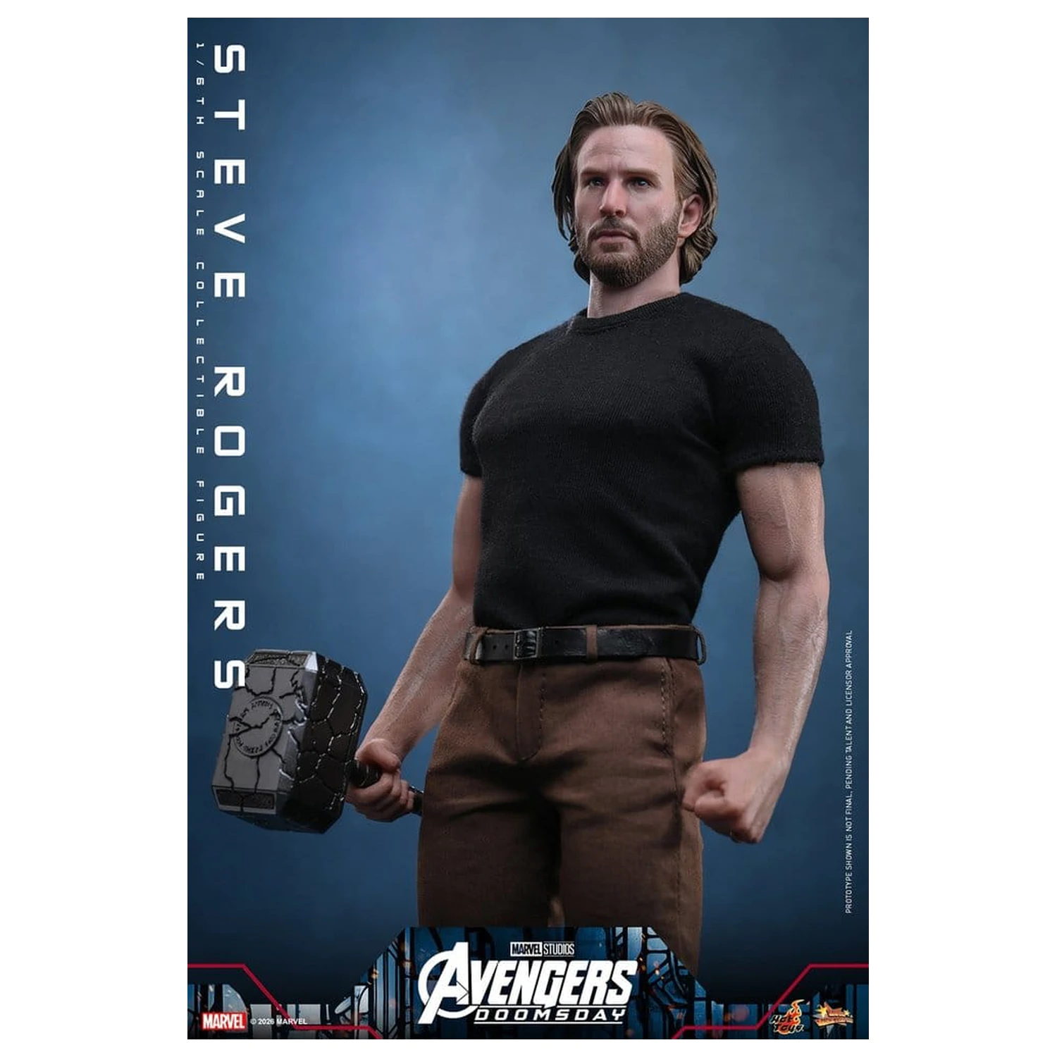 Marvel Avengers: Doomsday Movie Masterpiece Actionfigur 1/6 Steve Rogers 31 cm Produktfoto