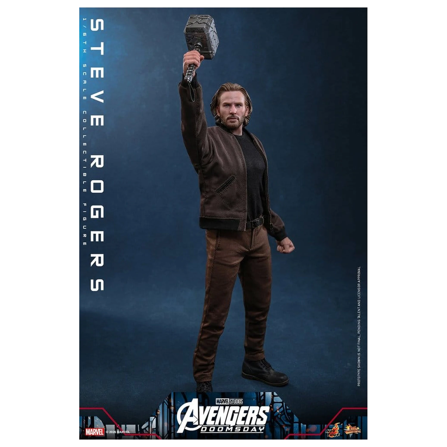 Marvel Avengers: Doomsday Movie Masterpiece Actionfigur 1/6 Steve Rogers 31 cm Produktfoto