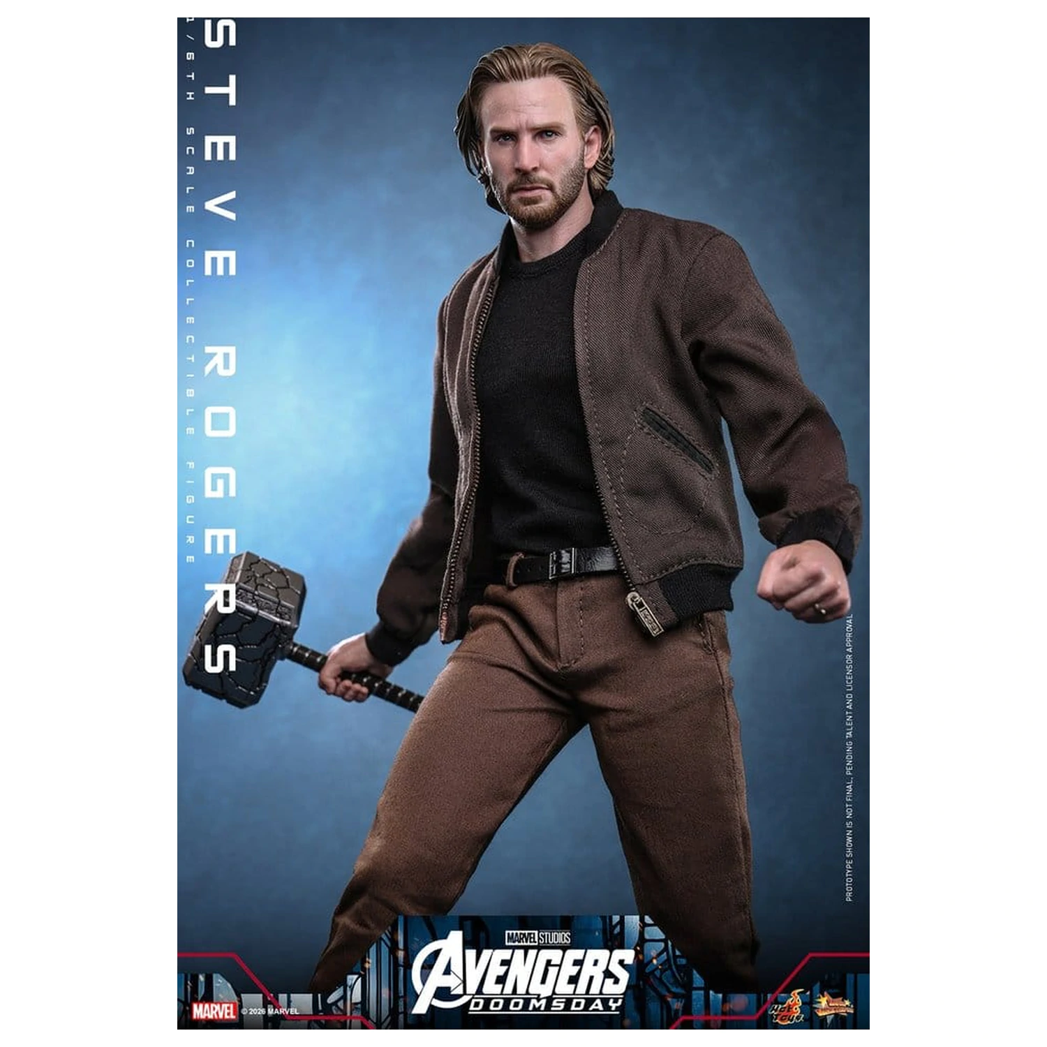Marvel Avengers: Doomsday Movie Masterpiece Actionfigur 1/6 Steve Rogers 31 cm Produktfoto