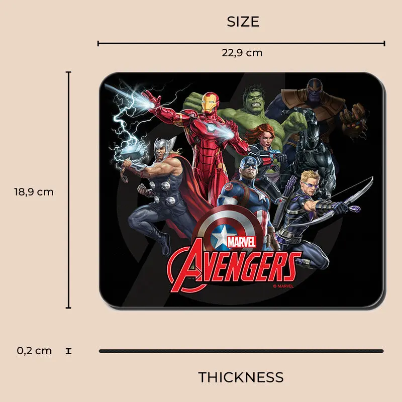 Marvel Avengers Mousepad Produktfoto