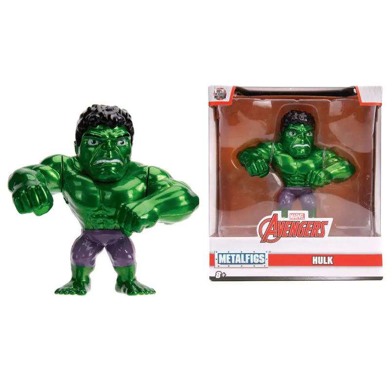 Marvel Diecast Hulk Minifigur 10 cm Produktfoto