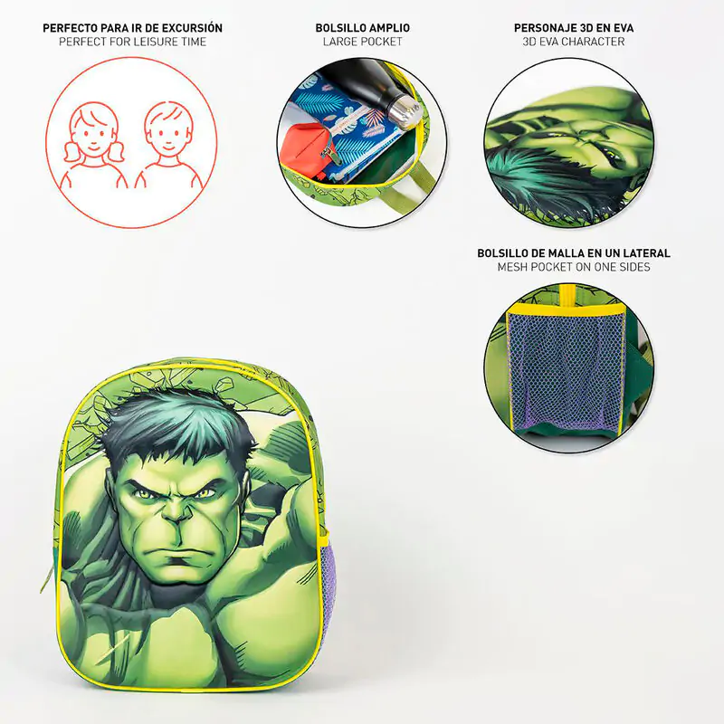 Marvel Avengers Hulk Rucksack 31cm Produktfoto