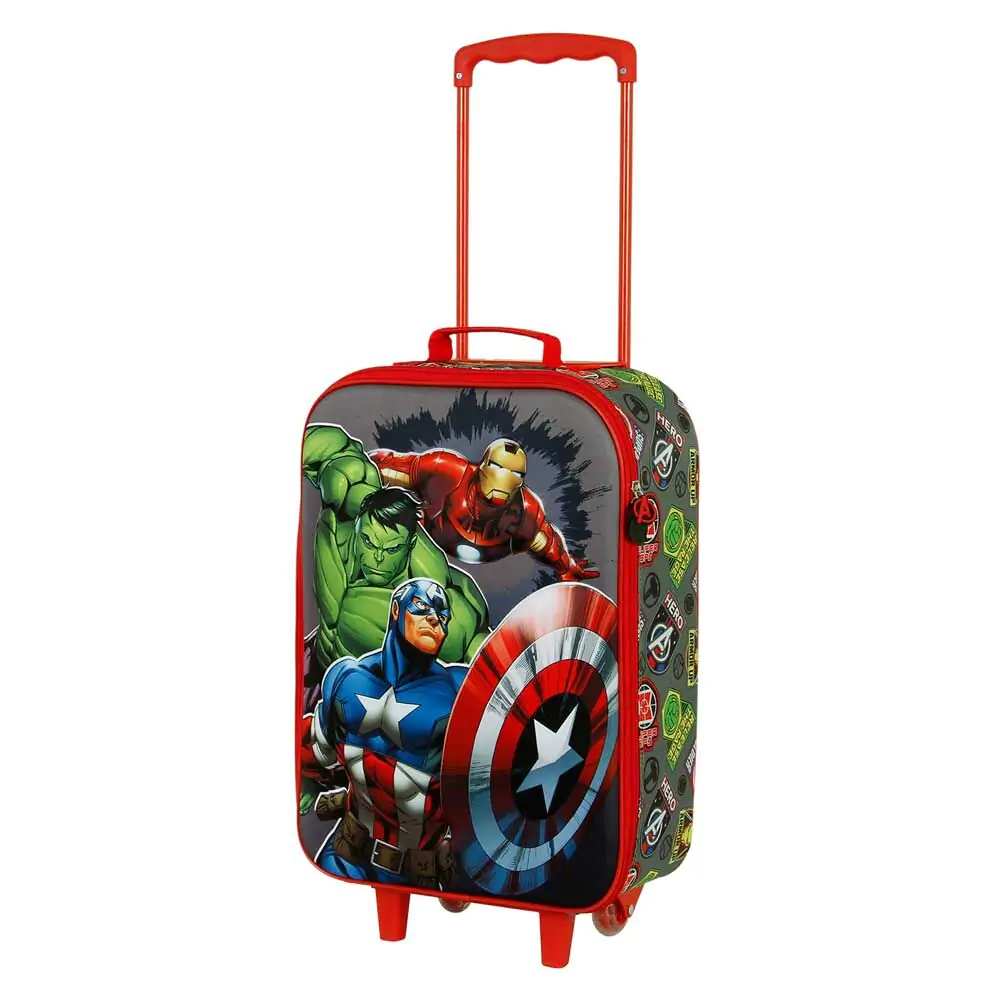 Marvel Avengers Invincible 3D Trolley Koffer Produktfoto