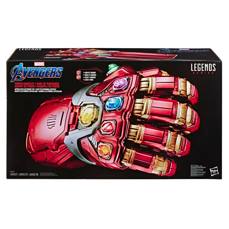 Marvel Legends Elektronischer Machthandschuh Nano Gauntlet Produktfoto