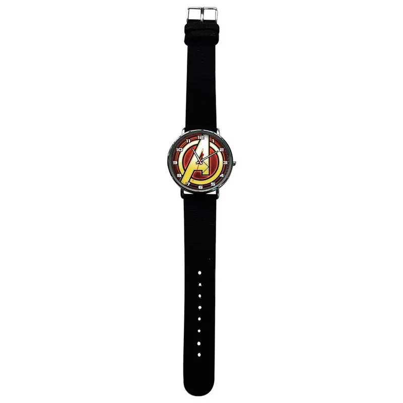 Marvel Avengers Logo analog Uhr Produktfoto