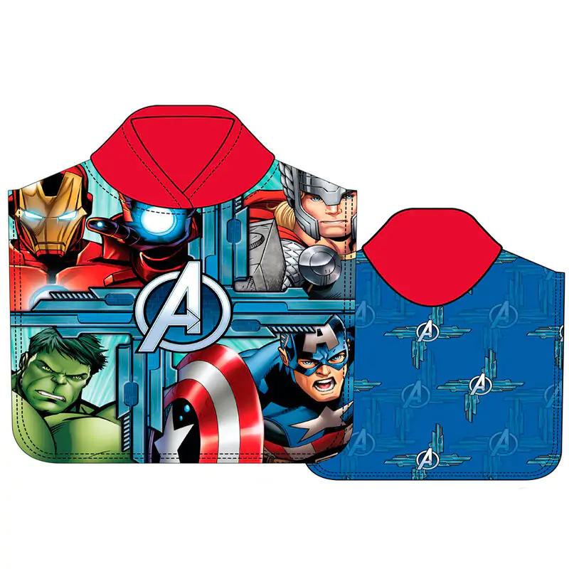 Marvel Avengers Microfaser Poncho Handtuch Produktfoto