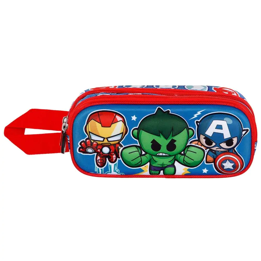 Marvel Avengers Mini Heroes 3D Doppeltes Mäppchen Produktfoto