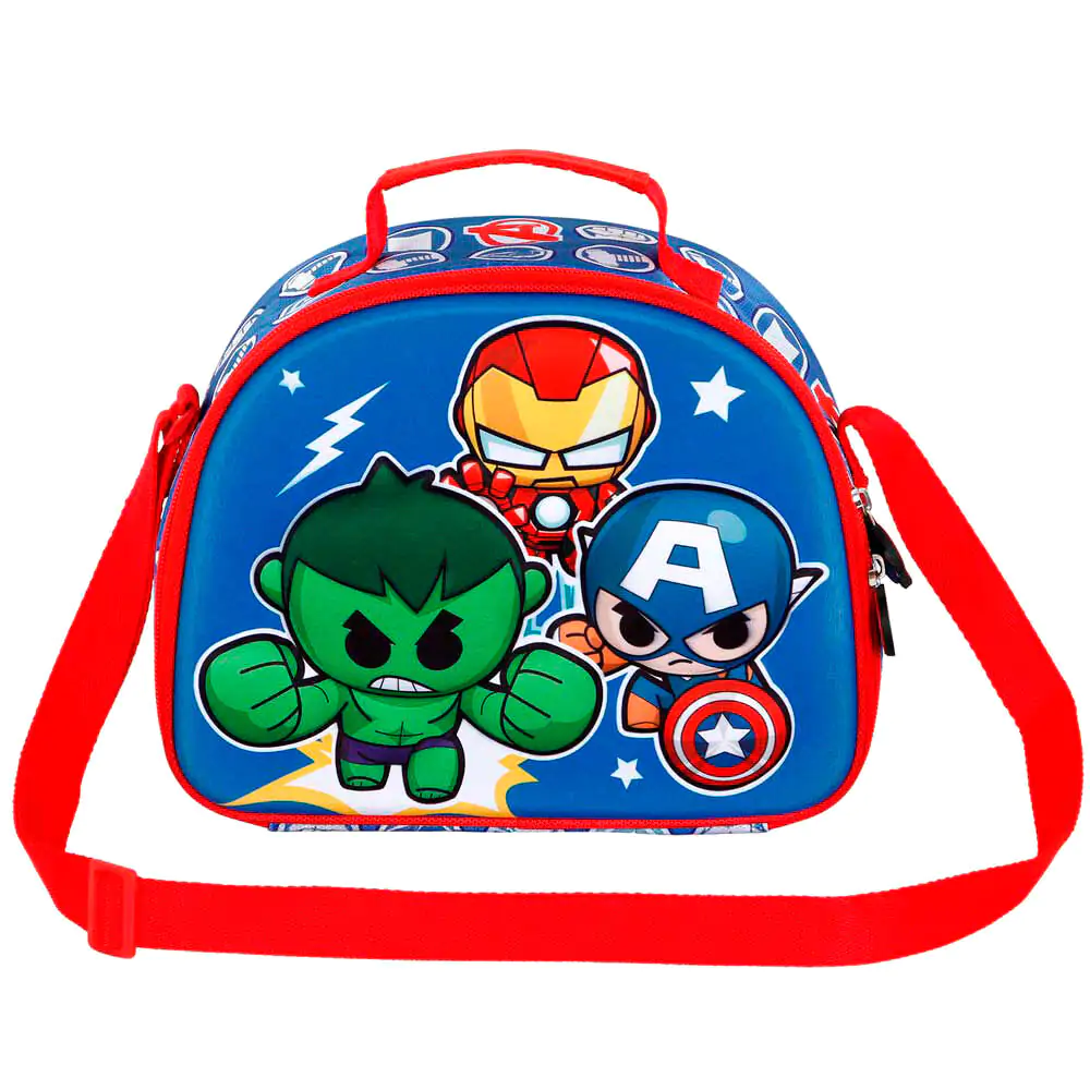 Marvel Avengers Mini Heroes 3D Lunchtasche Produktfoto