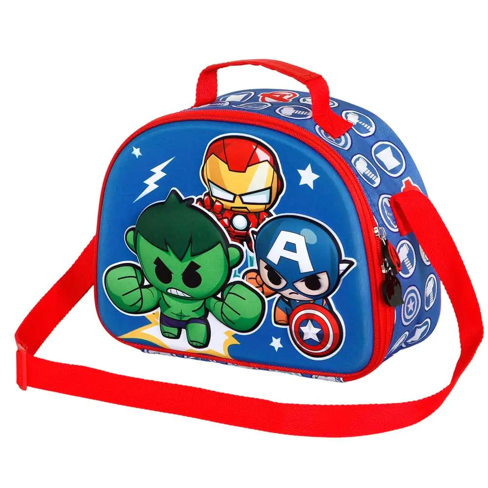 Marvel Avengers Mini Heroes 3D Lunchtasche Produktfoto