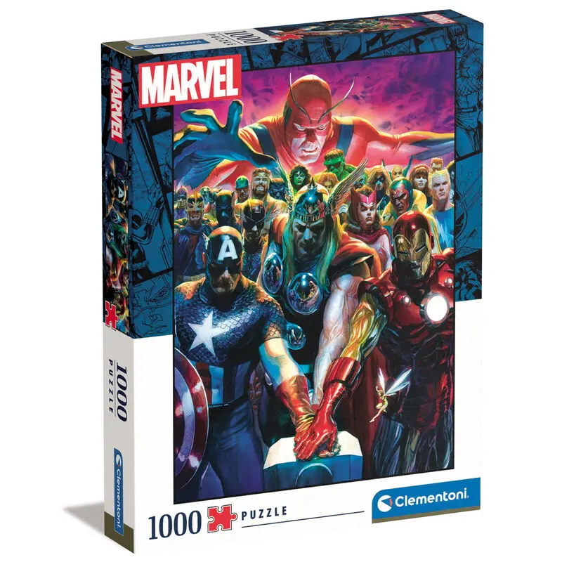 Marvel Puzzle Hereos Unite (1000 Teile) Produktfoto