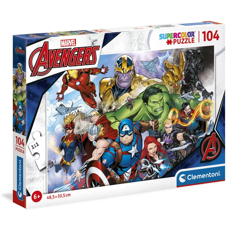 Marvel Avengers Puzzle 104 Teile Produktfoto