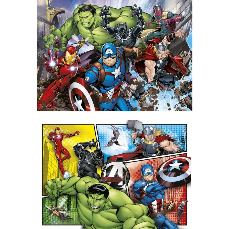 Marvel Avengers Puzzle 2x60 Teile Produktfoto