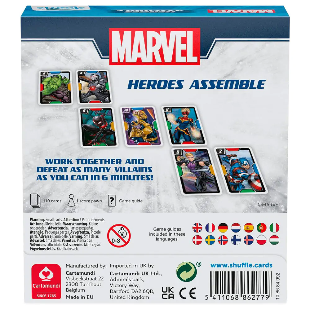 Marvel Avengers Brettspiel Produktfoto