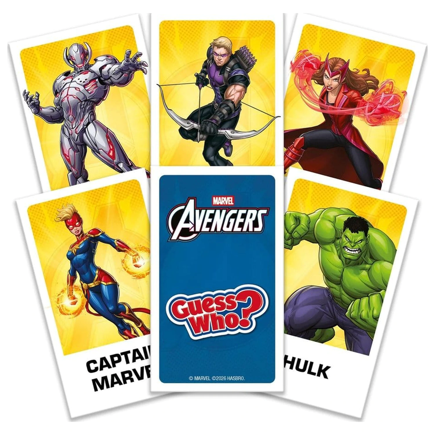 Marvel Brettspiel Wer ist es? Avengers Produktfoto