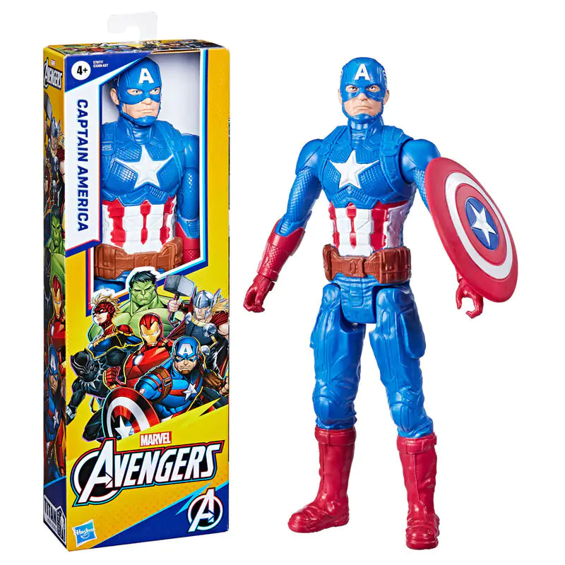 Marvel Avengers Titan Hero Captain America deluxe Figur 30cm termékfotó