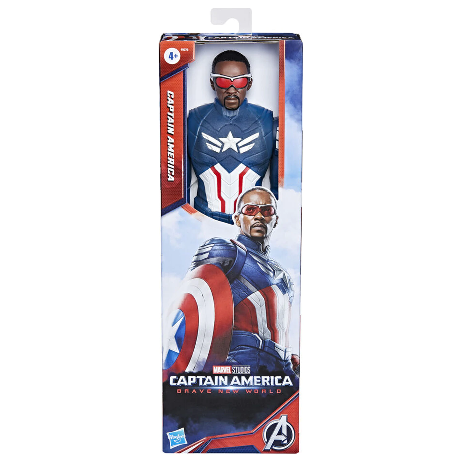 Marvel Avengers Titan Hero Captain America Figur 30cm Produktfoto