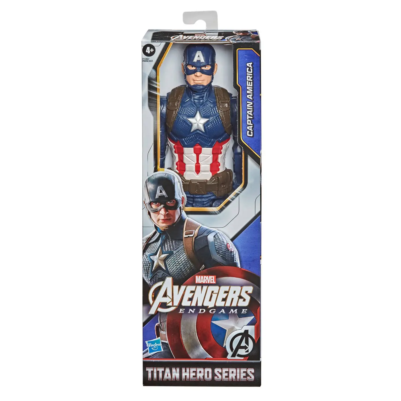 Marvel Avengers Titan Hero Captain America Figur 30cm Produktfoto