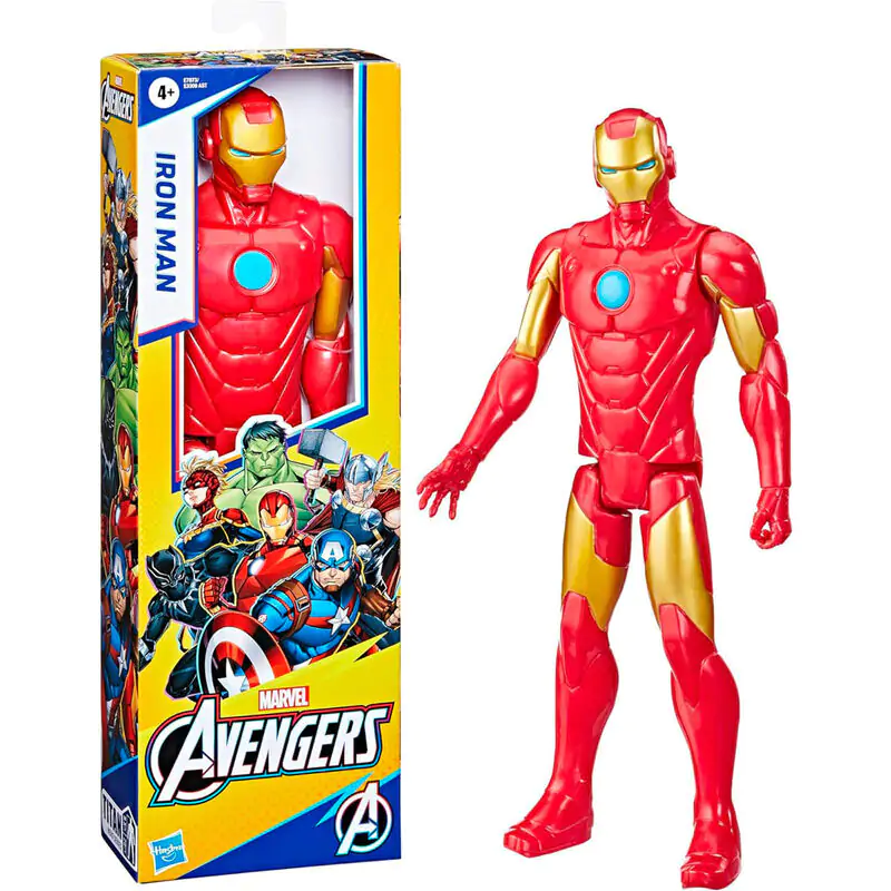 Marvel Avengers Titan Hero Iron Man deluxe Figur 30cm termékfotó