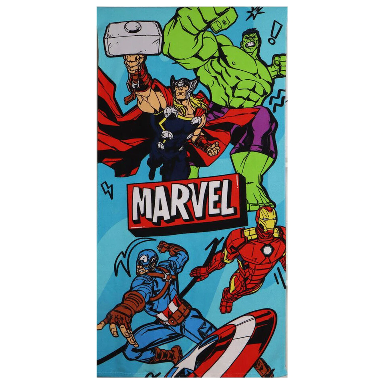 Marvel Avengers Handtuch + Tasche + Kappe Set Produktfoto