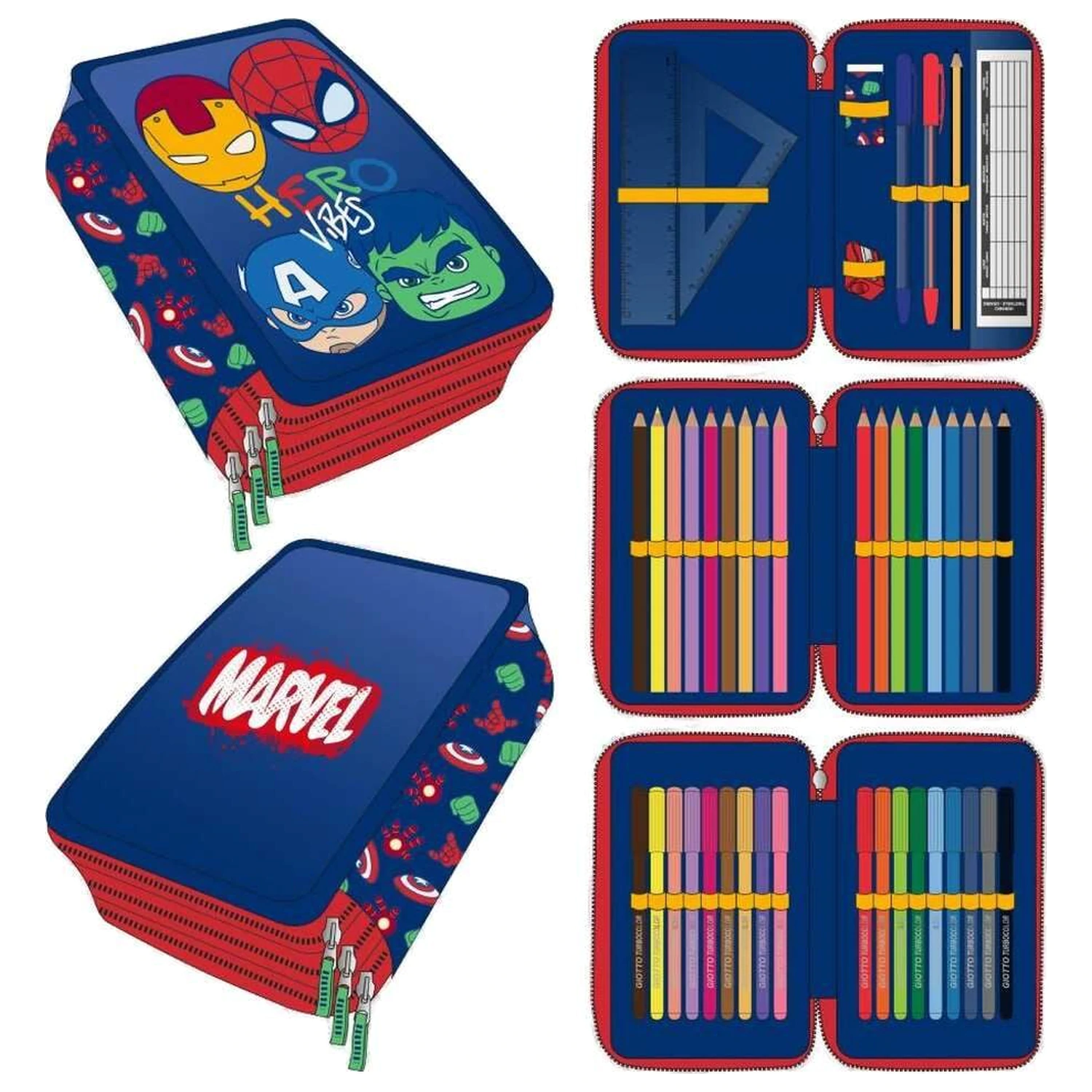 Marvel Avengers 3-fach Federmappe Produktfoto