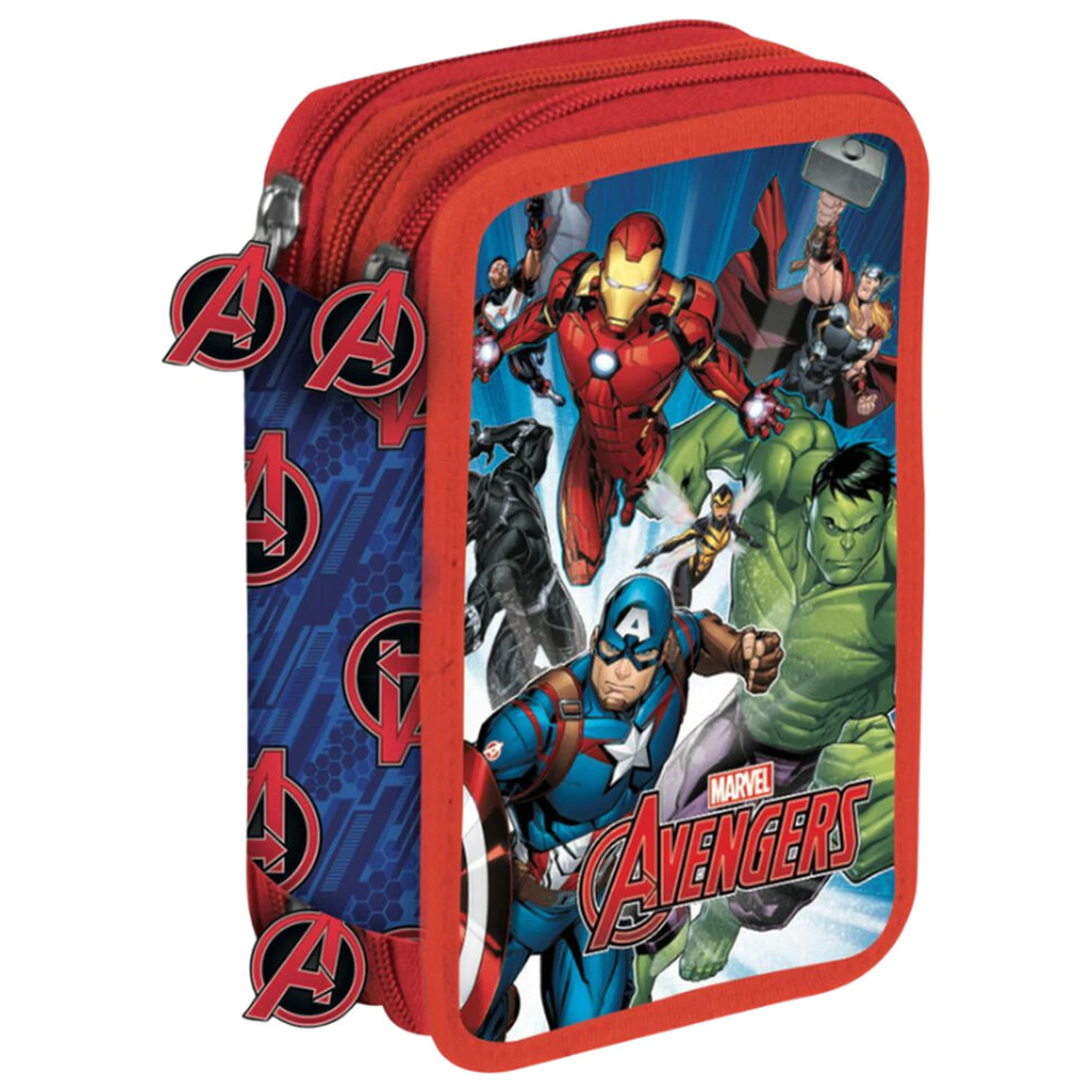 Marvel Avengers dreifaches Federmäppchen Produktfoto