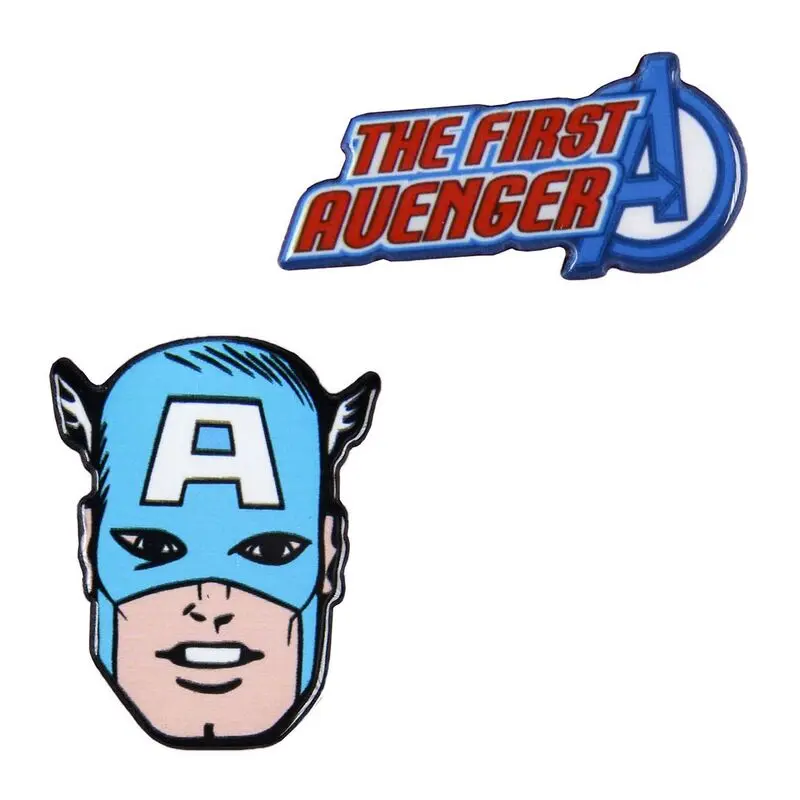 Marvel Avengers Set 2 Broschen Produktfoto