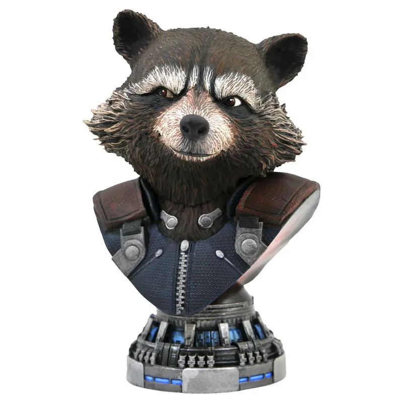 Avengers: Endgame Legends in 3D Büste 1/2 Rocket Raccoon 20 cm termékfotó