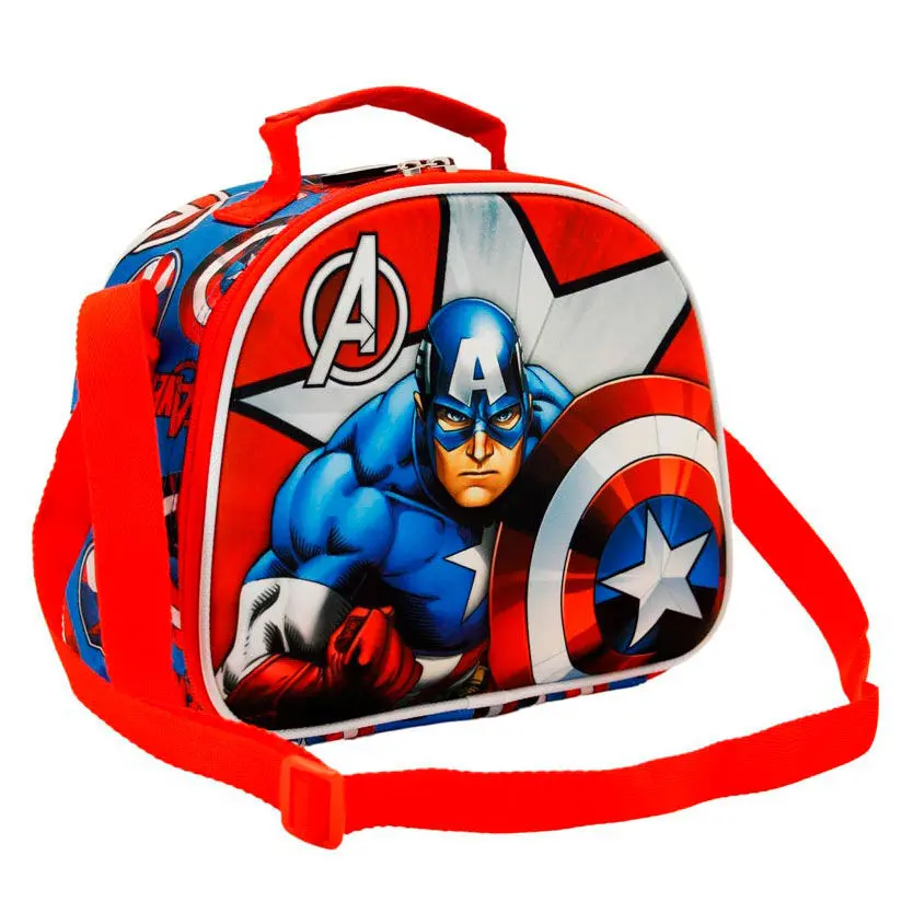 Marvel Lunch Box Brotzeittasche Captain America Gravity Produktfoto